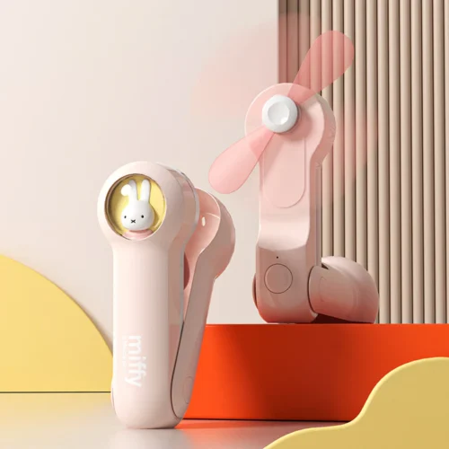 Nendo Addicts - Mipow - Miffy Handheld Small Fan Pink Version