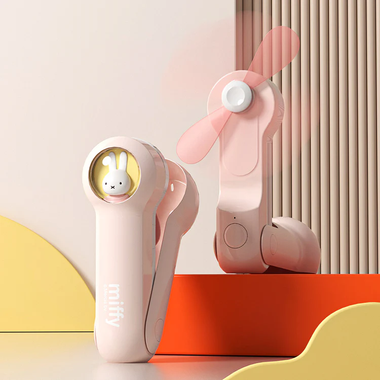 Nendo Addicts - Mipow - Miffy Handheld Small Fan Pink Version
