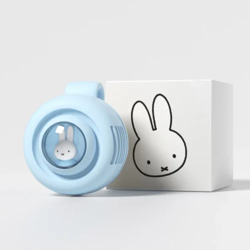 Nendo Addicts - Mipow - Miffy Neck Clip Mini Fan Blue Version