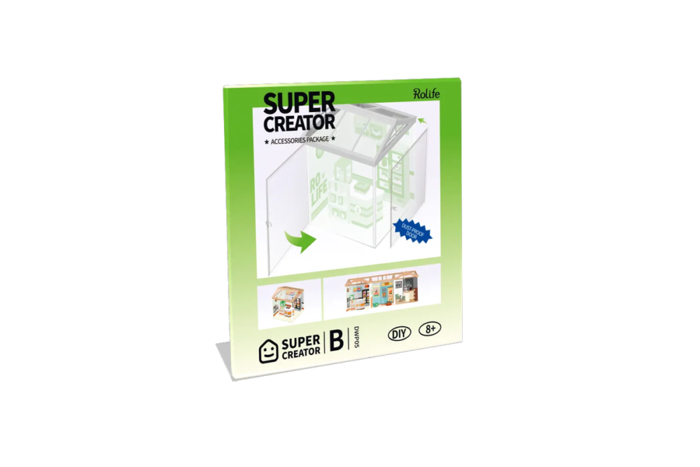 Nendo Addicts - Robotime - Rolife Super Creator Accessories Dust Proof Door