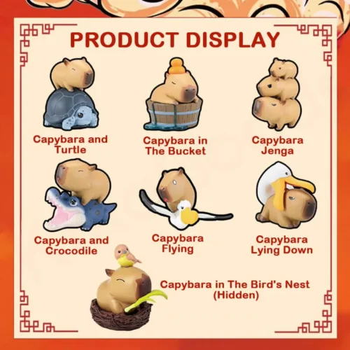 Nendo Addicts - Studio Capybara - Animal Heavenly Body Capybara Blind Box