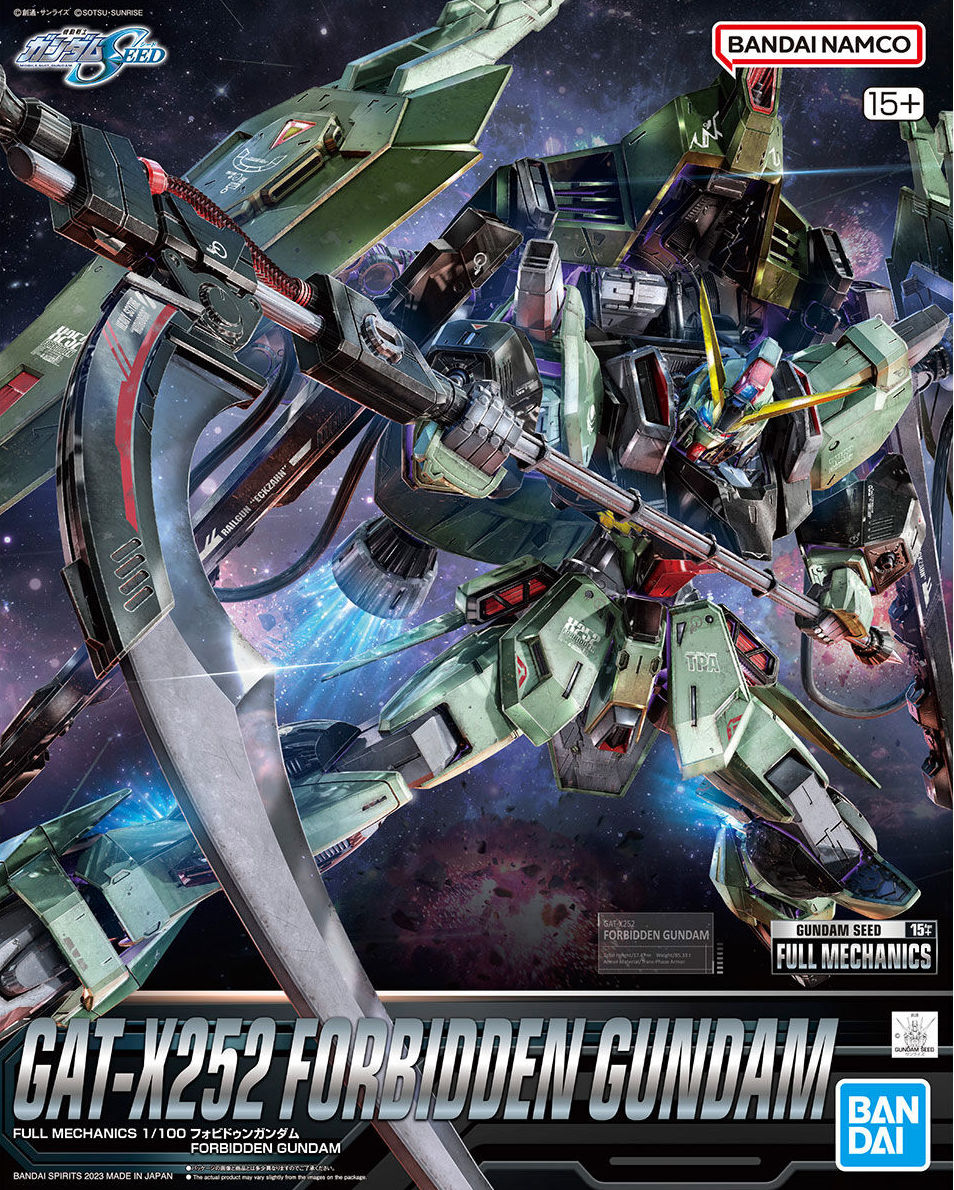 Nendo Addicts - Bandai - Gundam Seed Forbidden Gundam Full Mechanics 1-100