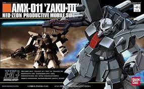 Nendo Addicts - Bandai - Mobile Suit Gundam Hguc Amx-011 Zaku Iii Hg