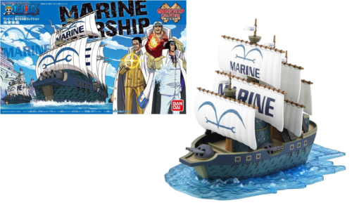 Nendo Addicts - Bandai - One Piece Grand Ship Collection Marine Model Kit