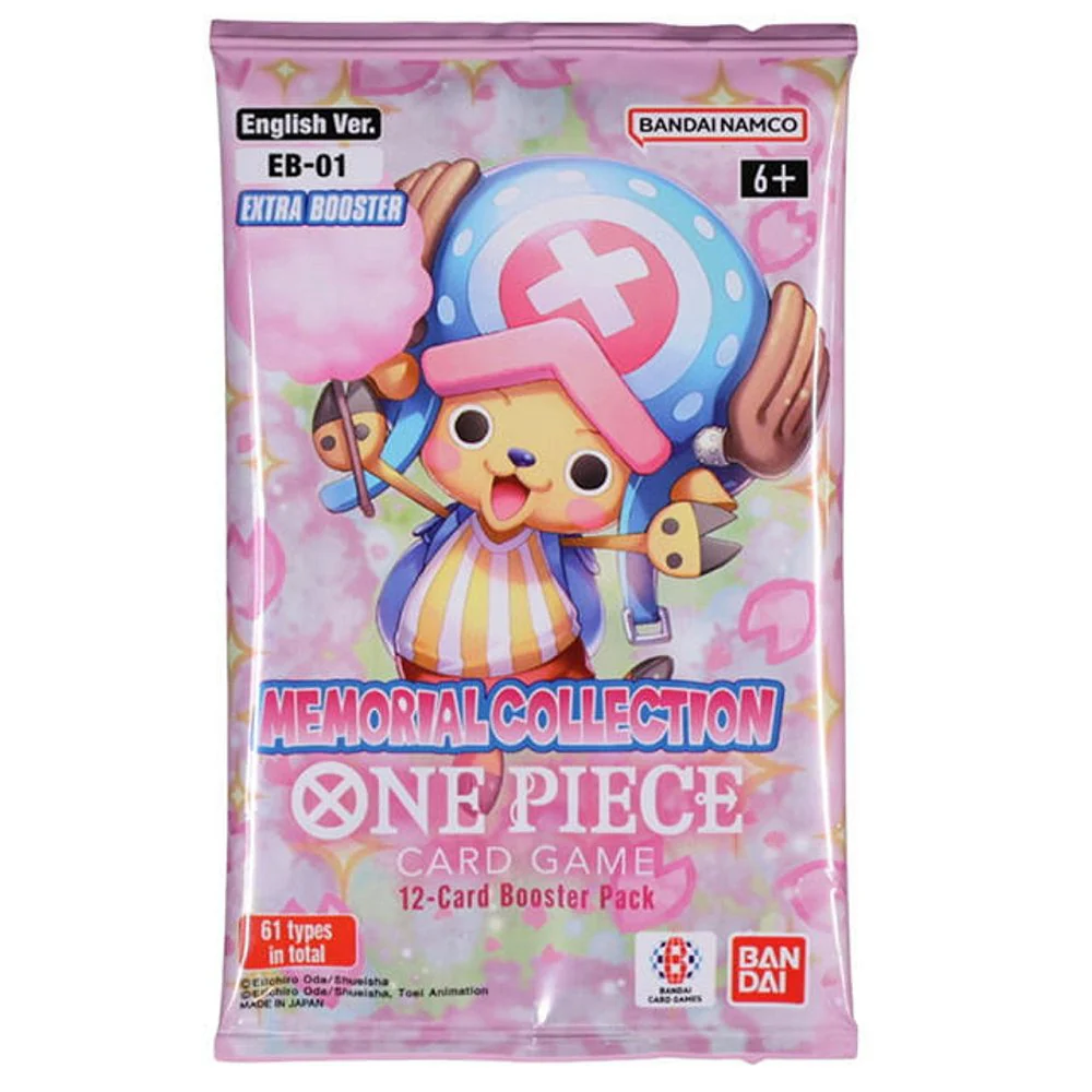 Nendo Addicts - Bandai One Piece Tcg – Memorial Collection Boosterpack Eb01
