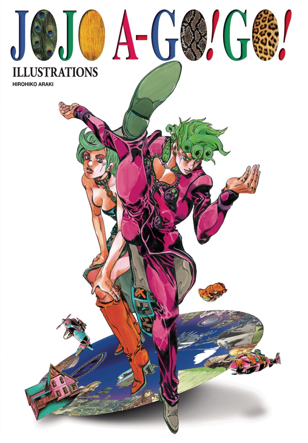 Nendo Addicts - Hirohiko Araki's Jojo A Go Go Hard Cover Art Book