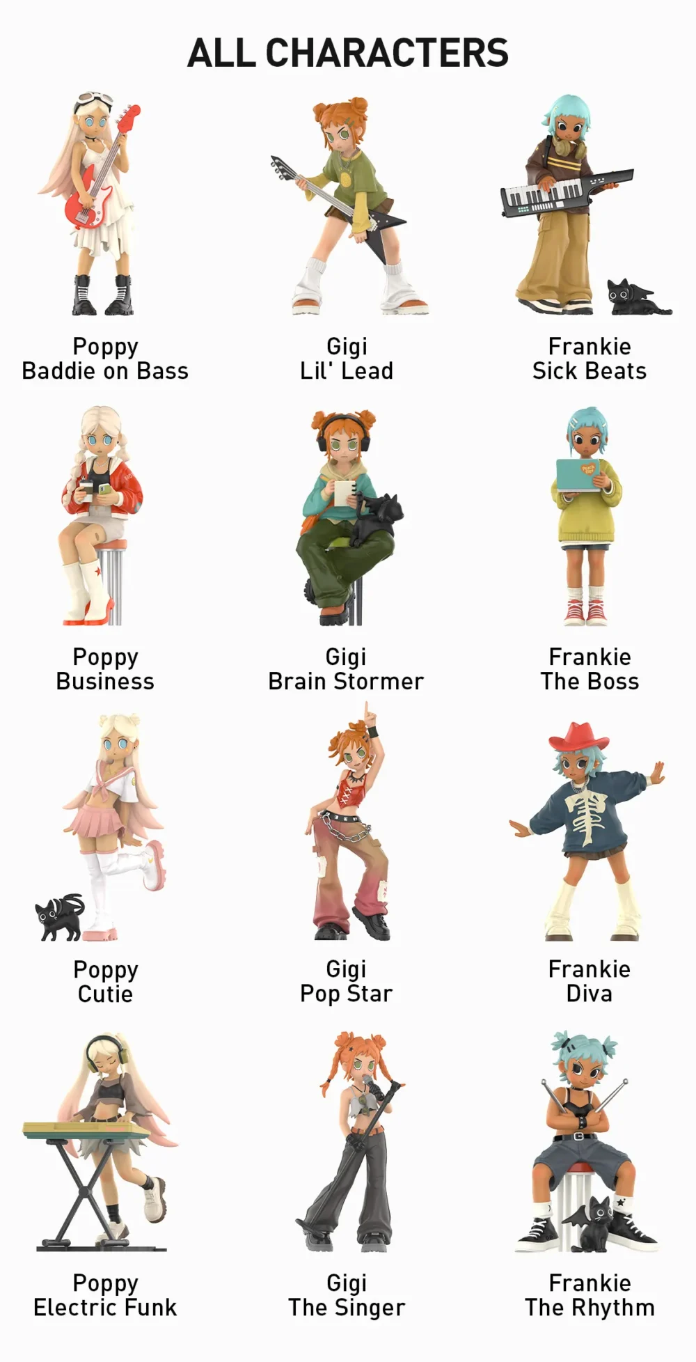 Nendo Addicts - Popmart - Peach Riot Rise Up Series Blind Box