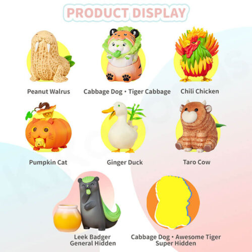 Nendo Addicts - Dodowo - Vegetables Fairy Series 2 Blind Box