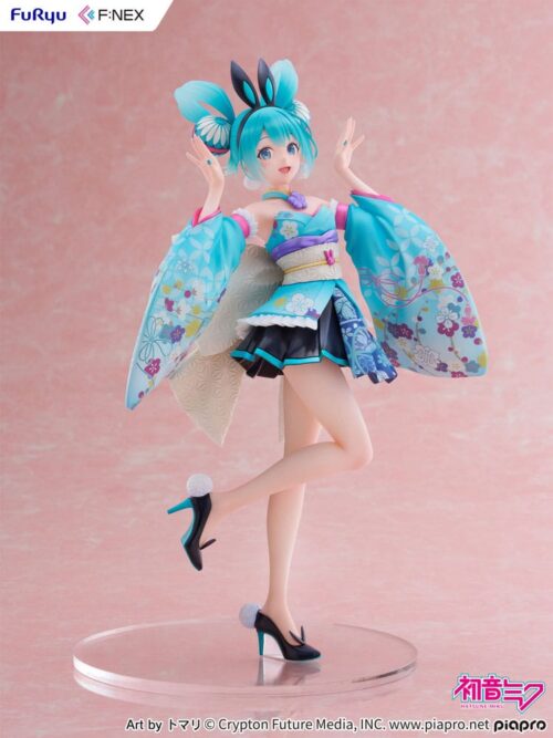 Nendo Addicts - Furyu - Vocaloid Hatsune Miku Fnex Hatsune Miku Wa-bunny 27 Cm