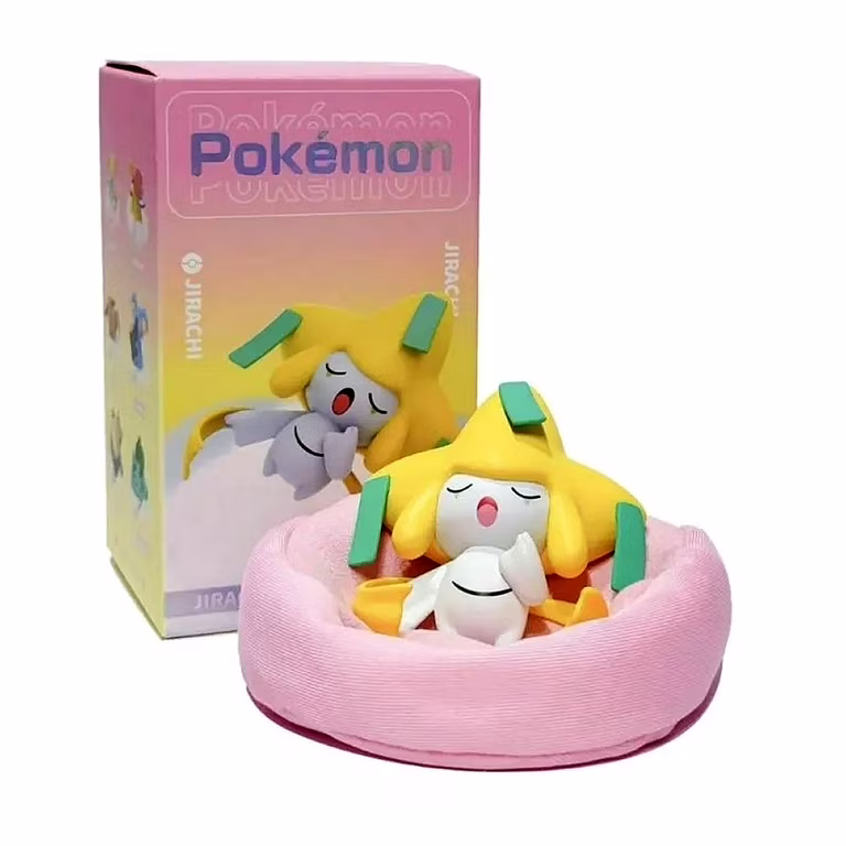 Nendo Addicts - Pokemon Slumber Sleep Jirachi With Sleeping Bag Figure