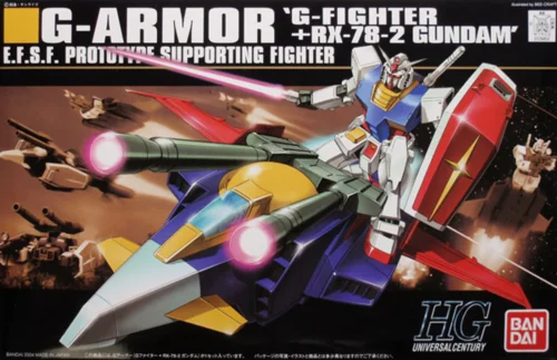 Nendo Addicts - Bandai - Mobile Suit Gundam G-armor G-fighter + Rx-78-2 Hg