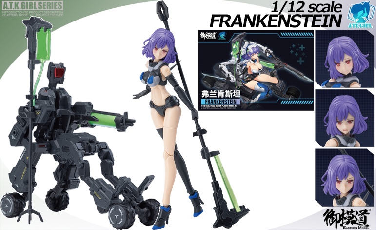 Nendo Addicts - Doyusha Atk Girl Frankenstein Machine Girl Plastic Model 1