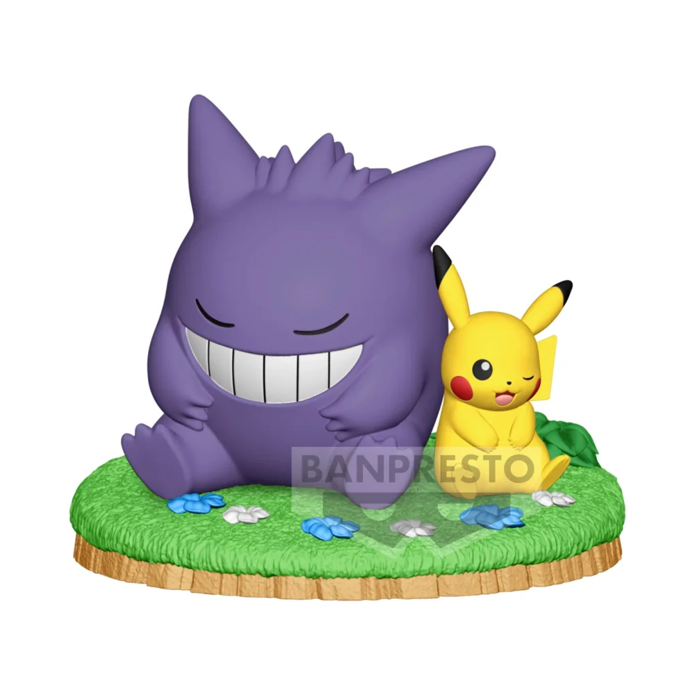 Nendo Addicts - Banpresto - Pokemon Gengar And Pikachu Sleeping Figure