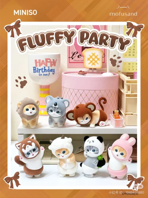 Nendo Addicts - Mofusand - Fluffy Party Blind Box