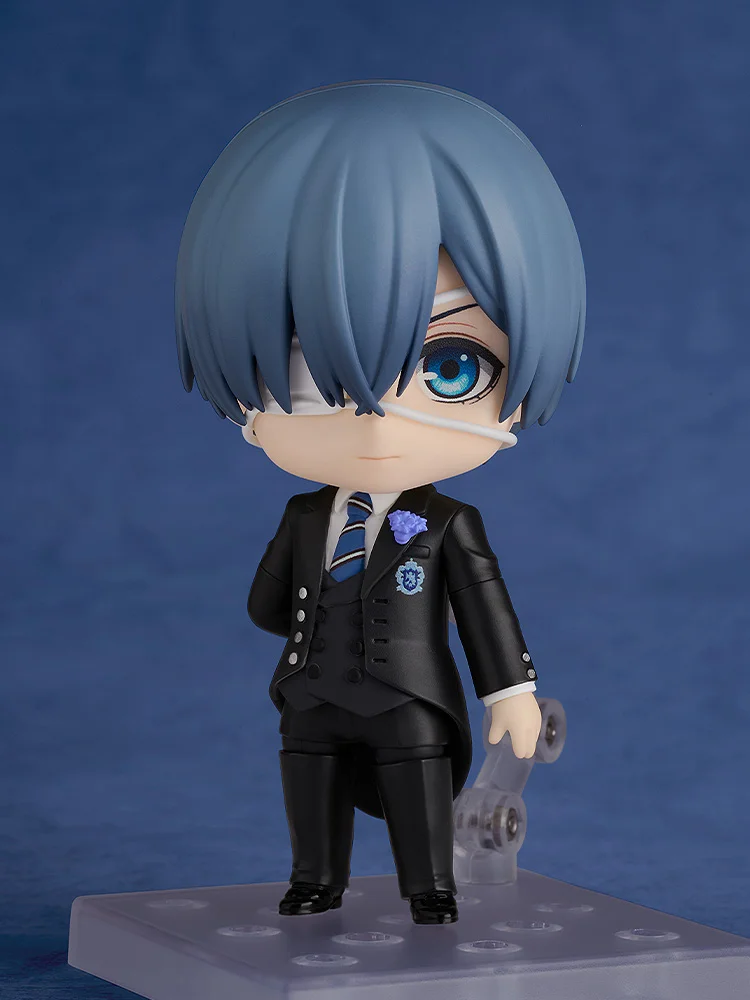 Nendo Addicts - Nendoroid - #2710 - Black Butler Boarding School Arc Ciel Phantomhive Sapphire Owl Version