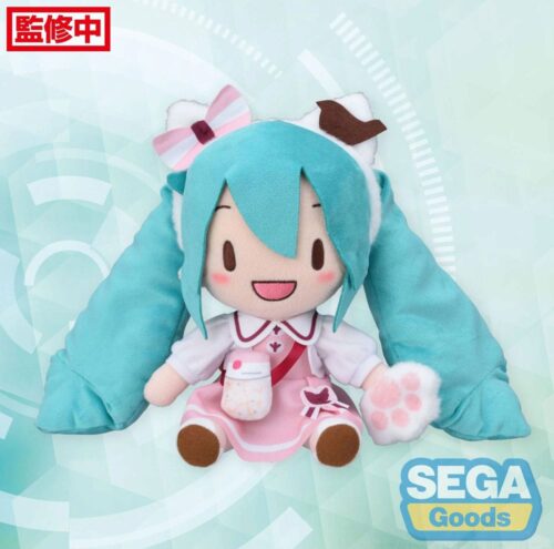 Nendo Addicts - Sega - Vocaloid Hatsune Miku Fuwa Fuwa Theme Park Version 25 Cm