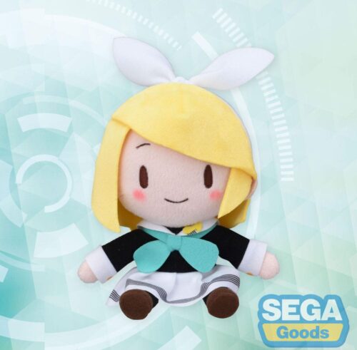 Nendo Addicts - Sega - Vocaloid Kagamine Rin Fuwa Fuwa Uniform Version 16 Cm