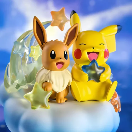 Nendo Addicts - Funism - Pokemon Eevee And Pikachu Nebula Figure