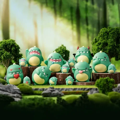Nendo Addicts - Mbtoys - The Cute Little Green Dragon Blind Box