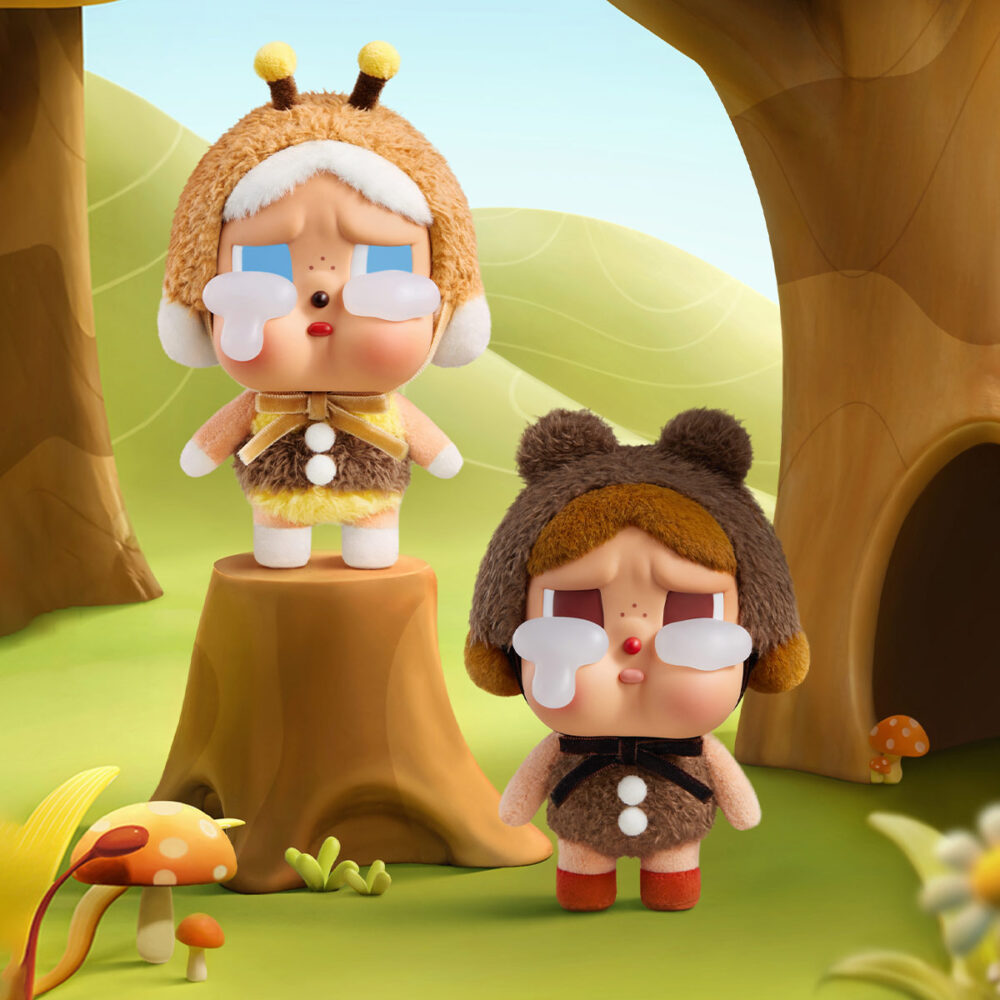 Nendo Addicts - Popmart - Crybaby Crying Again Vinyl Face Plush Blind Box