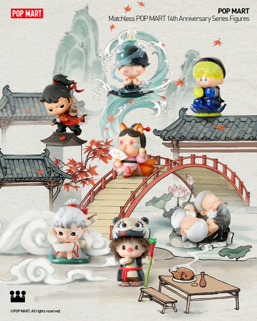 Nendo Addicts - Popmart - Matchless Pop Mart 14th Anniversary Series Blind Box 1