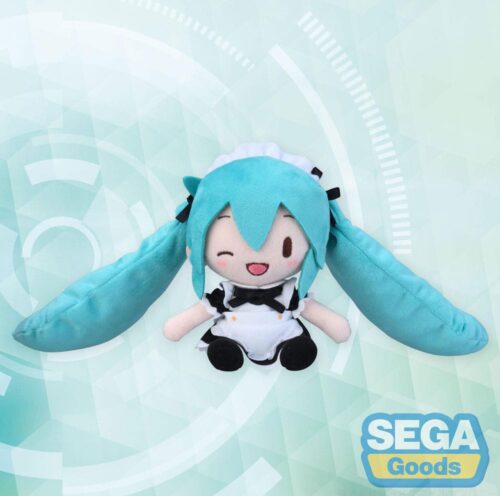 Nendo Addicts - Sega - Vocaloid Hatsune Miku Diva Arcade Fuwa Fuwa Maid Version 16 Cm