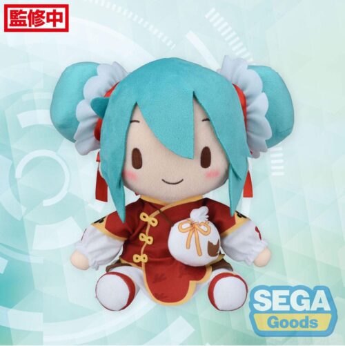 Nendo Addicts - Sega - Vocaloid Hatsune Miku Fuwa Fuwa Petite Going Out China Town Plush 22 Cm