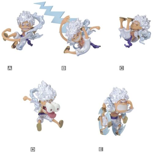 Nendo Addicts - Wcf - One Piece Monkey D Luffy Gear 5 World Collectable Blind Box
