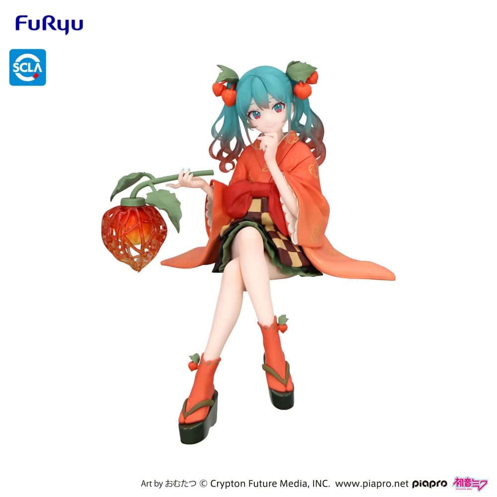 Nendo Addicts - Furyu - Vocaloid Hatsune Miku Flower Fairy Winter Cherry Noodle Stopper