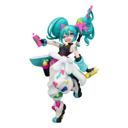Nendo Addicts - Furyu - Vocaloid Hatsune Miku Paint Girl Trio Try It Figure