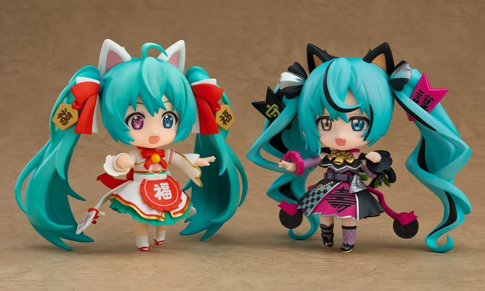 Nendo Addicts - Nendoroid - #2759 - Vocaloid Hatsune Miku Black Maneki Miku Version 5