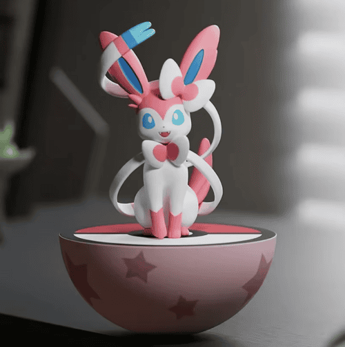 Nendo Addicts - Pokemon Sylveon Roly Poly Figure