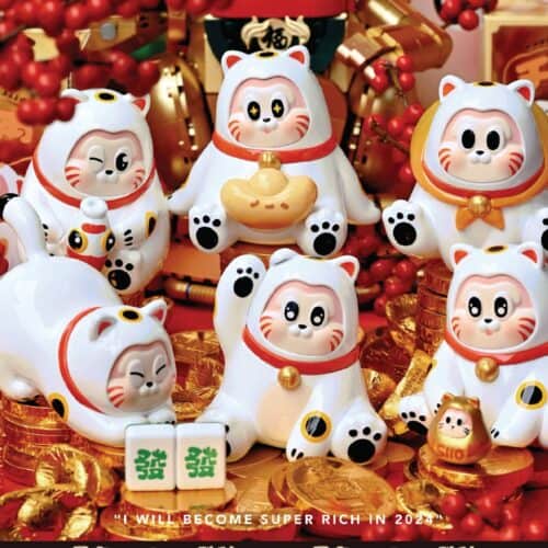 Nendo Addicts - Hidden Wooo - Maneki Neko Sllo Blind Box