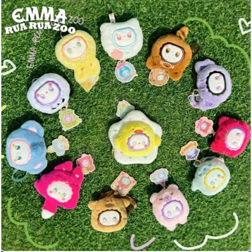 Nendo Addicts - Mj Toys- Emmarua Rua Zoo Vinyl Face Plush Blind Box