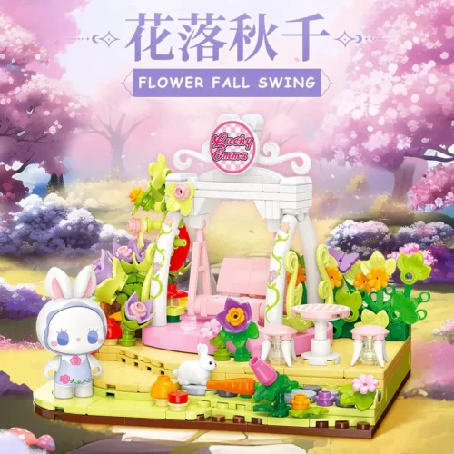 Nendo Addicts - Toptoy - Lucky Emma Flower Swing Building Blocks
