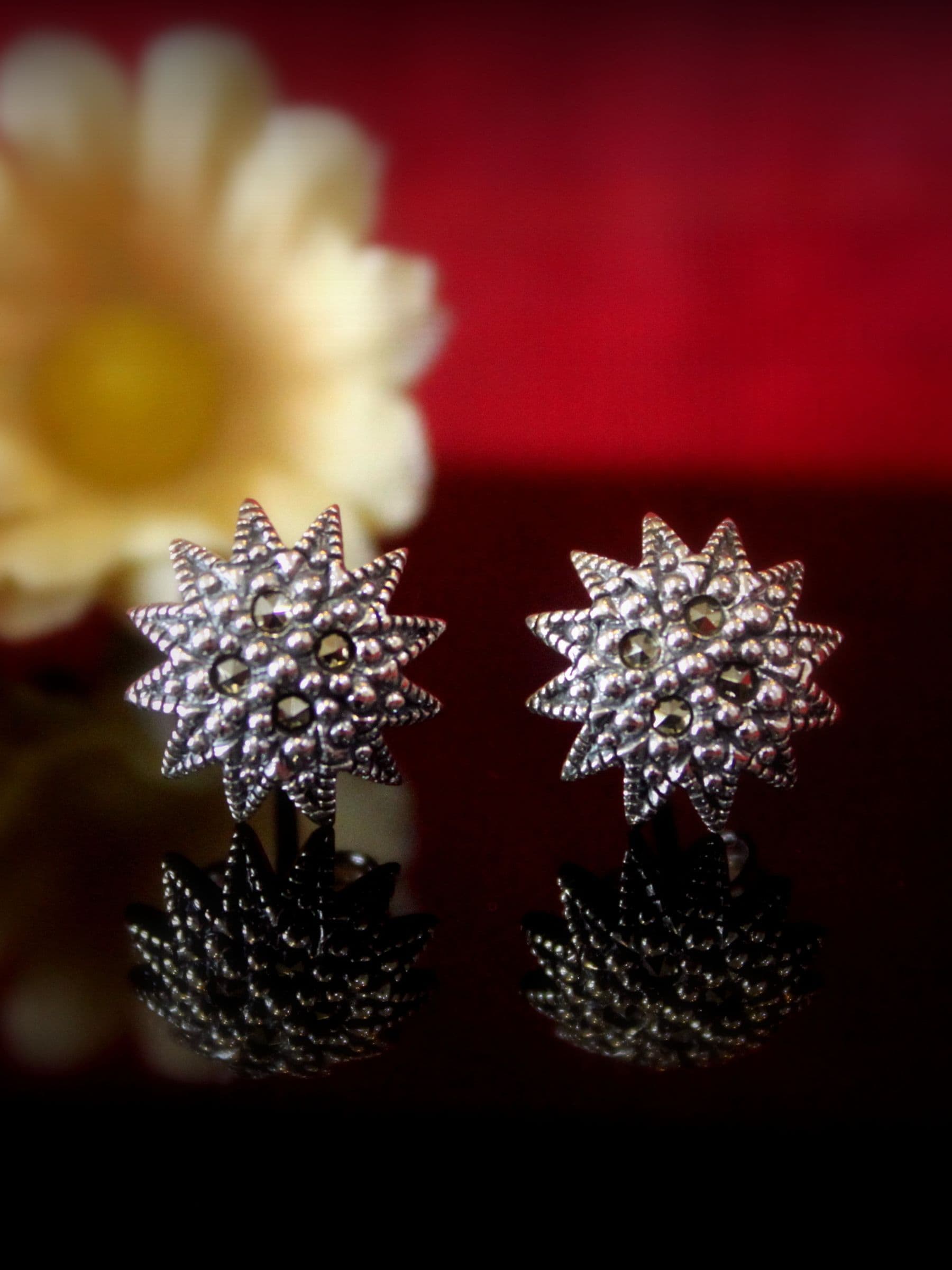 Swiss Marcasite Studs