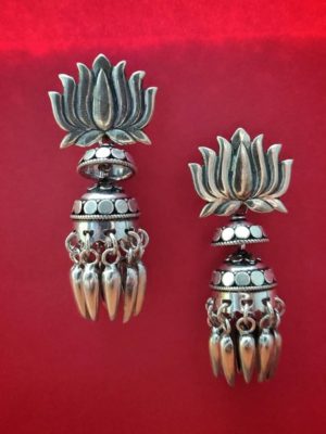Lotus Jhumka