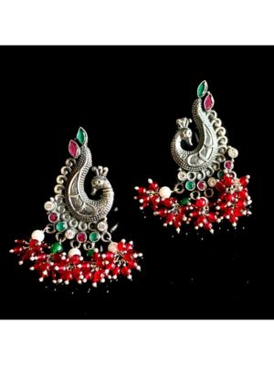 Peacock Studs