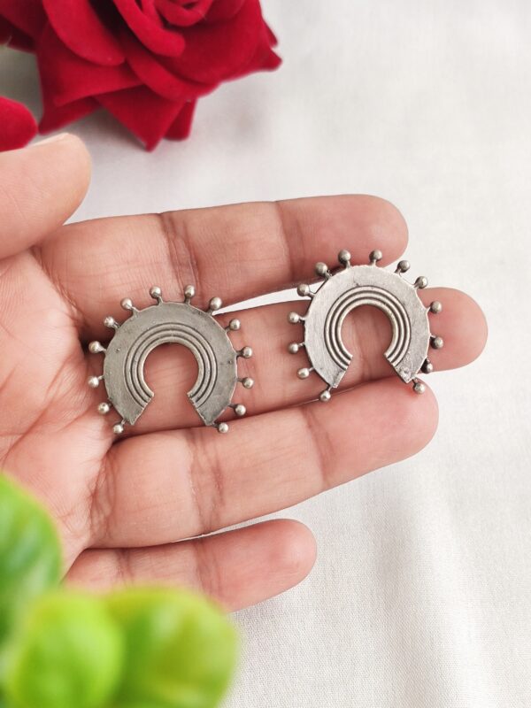 Half Moon Studs - Image 2