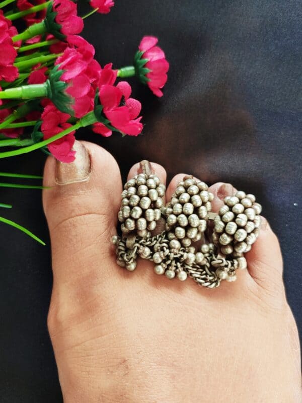 Vintage 3-Finger Toerings - Image 2