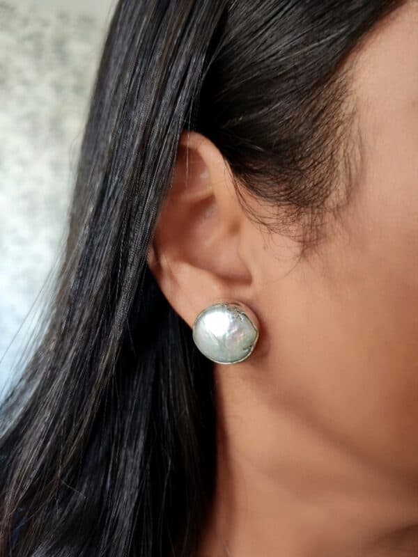 Baroque Pearl Studs