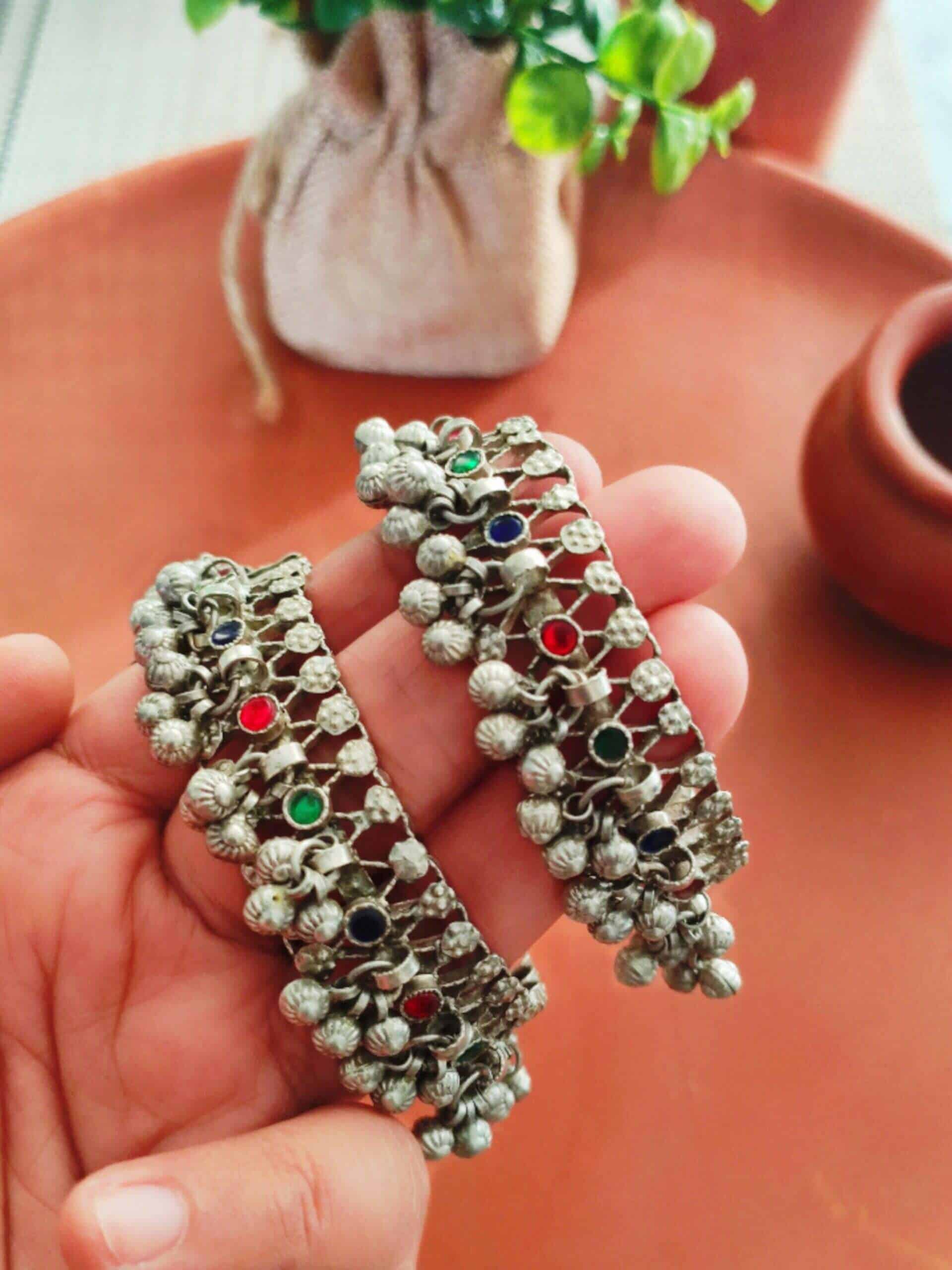 Vintage Ghungroo Bangles 2.2/2.4 (Openable) - Image 3