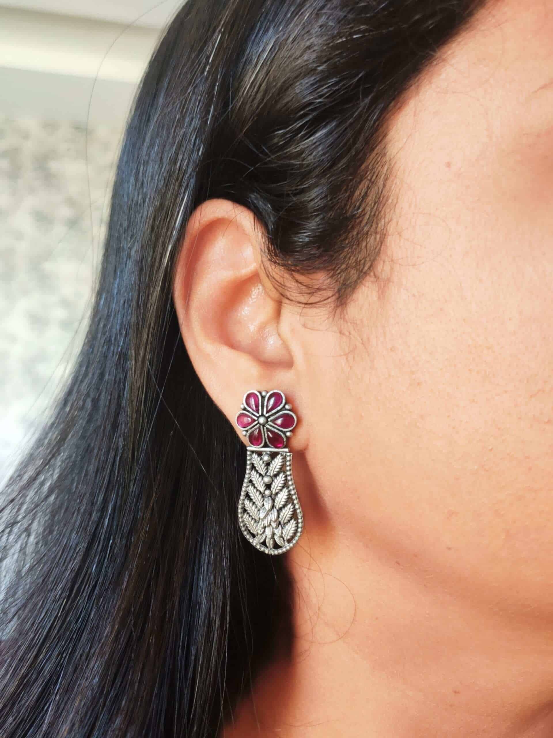 Kolhapuri Collection – Kempu Studs