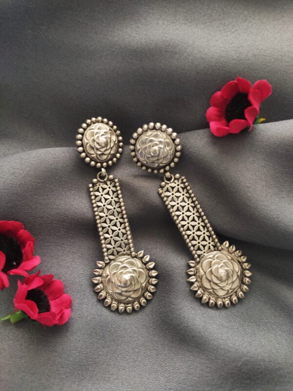 Kolhapuri Collection - Jaali Danglers - Image 2