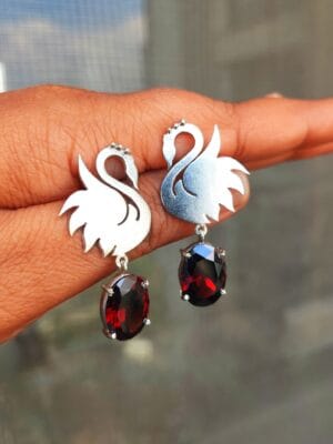 FLORA – Papeeha’s Signature Swan Earrings