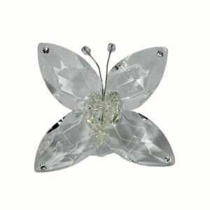 Gastgeschenk Kristallaufsteller Schmetterling