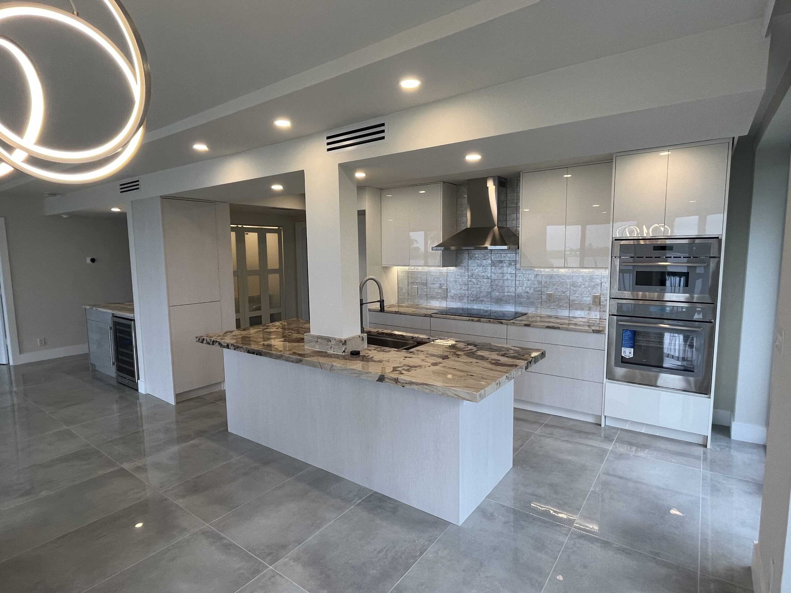 kitchen remodel modern open layout