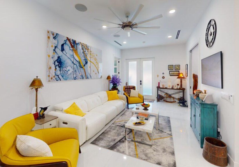 home addition living room 1