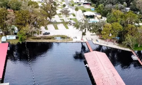Fishing on the St. Johns River at Port Cove RV Resort