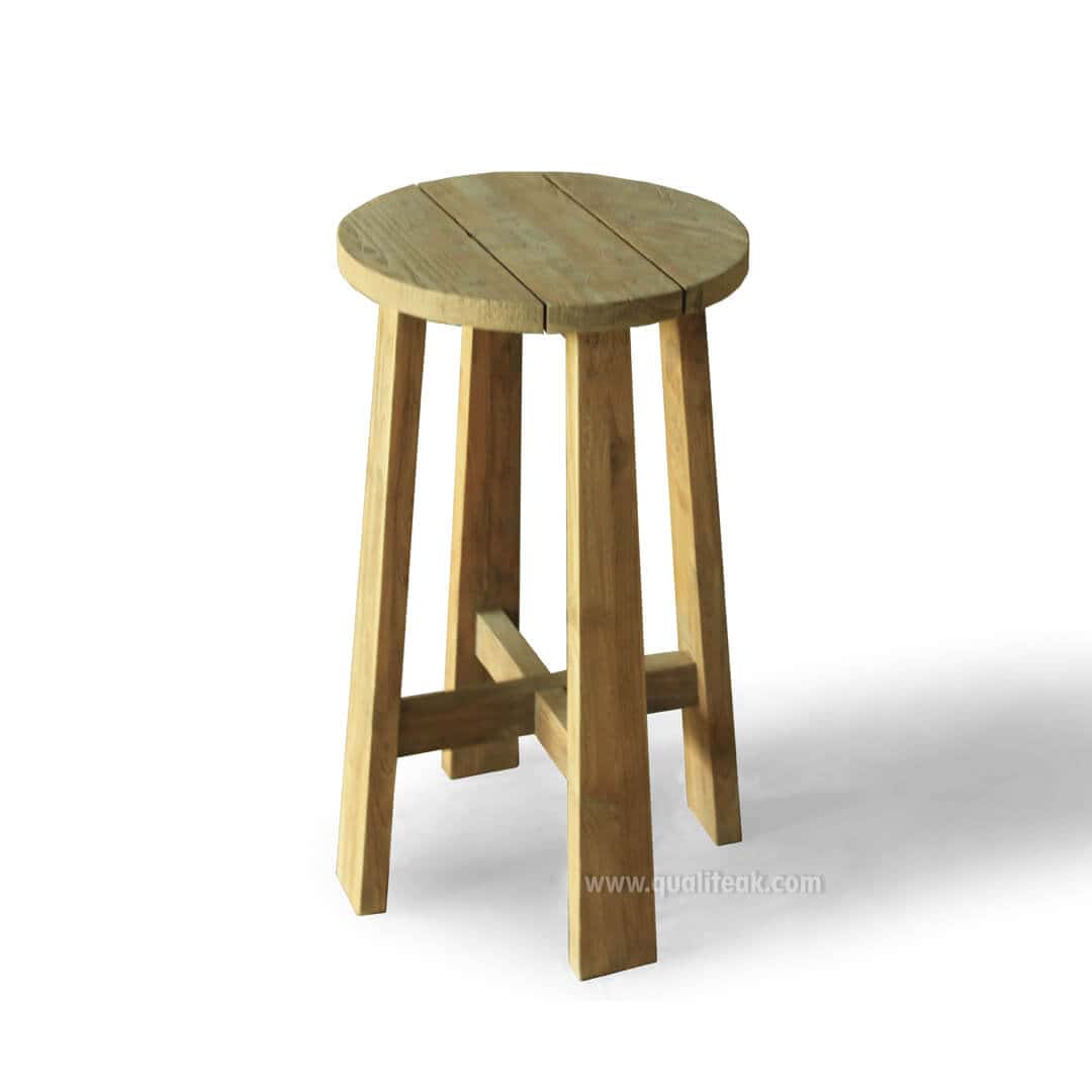 teak wood stool